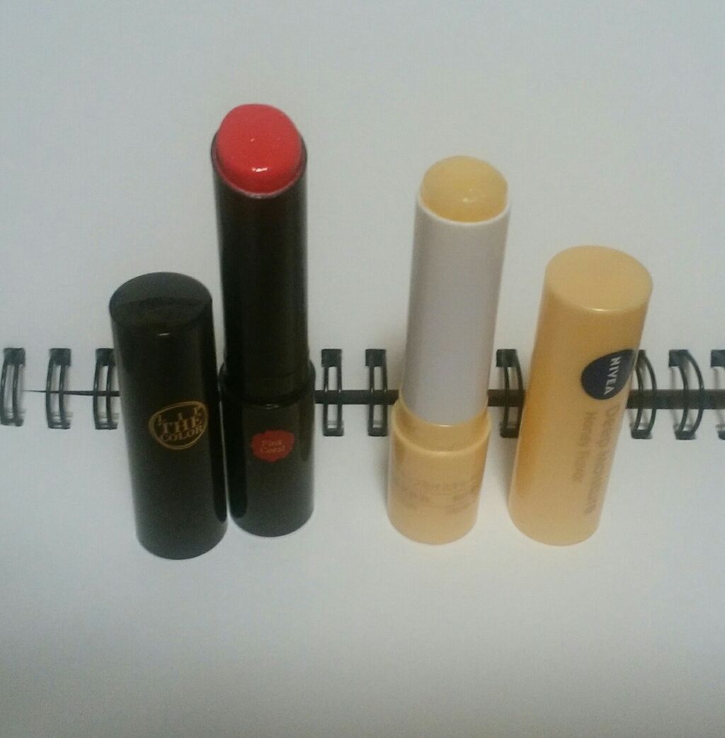 ニベア ディープモイスチャーリップ/ニベア/リップクリームを使ったクチコミ（2枚目）