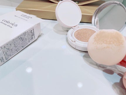 リンクルホワイトクッションファンデーション/コラリッチ/クッションファンデーションを使ったクチコミ(6枚目)