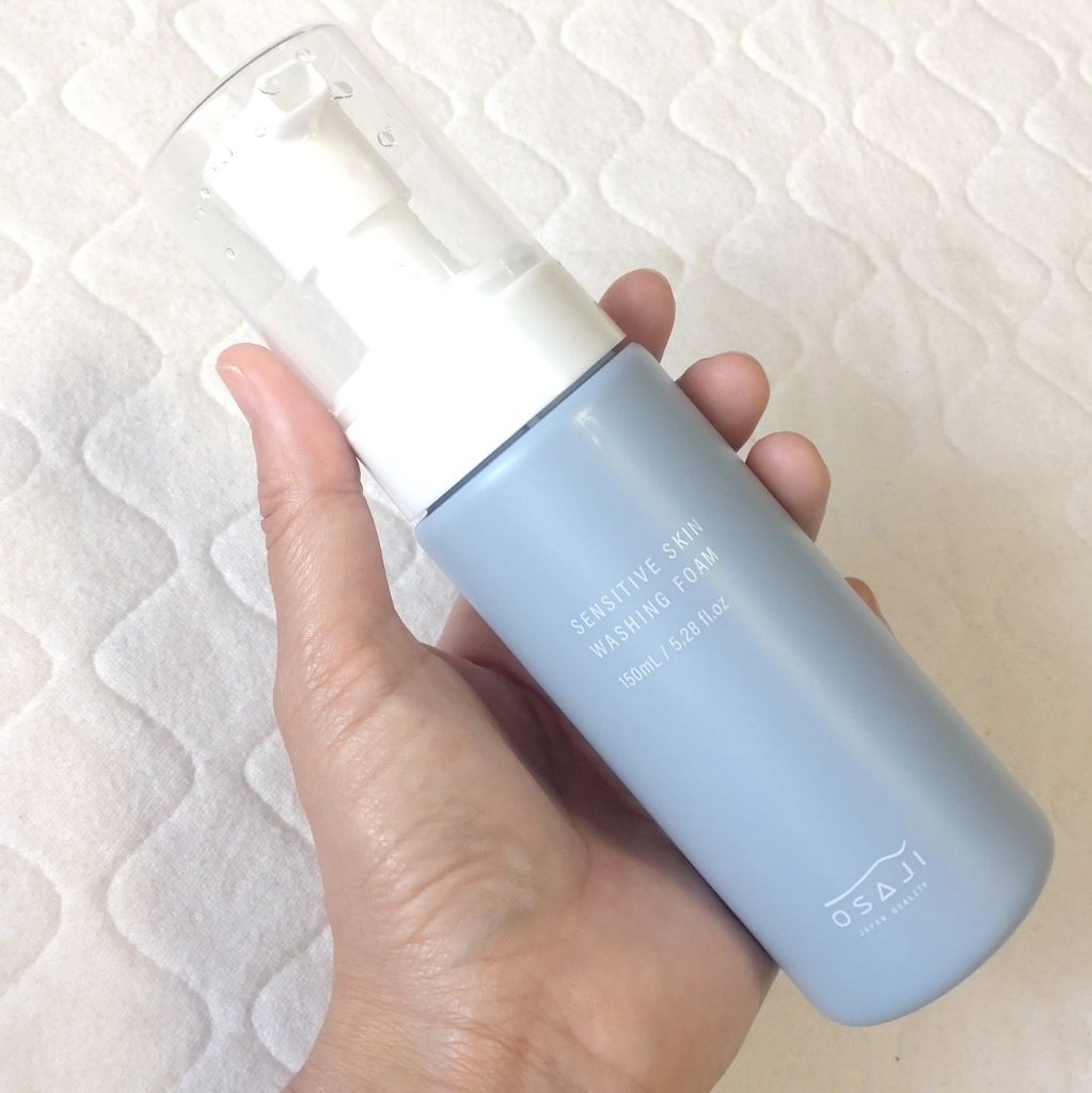 センシティブ スキン ウォッシングフォーム/OSAJI/泡洗顔を使ったクチコミ（1枚目）