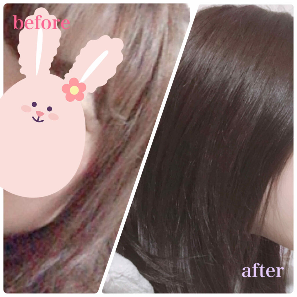 泡カラー/リーゼ/ヘアカラーを使ったクチコミ（3枚目）