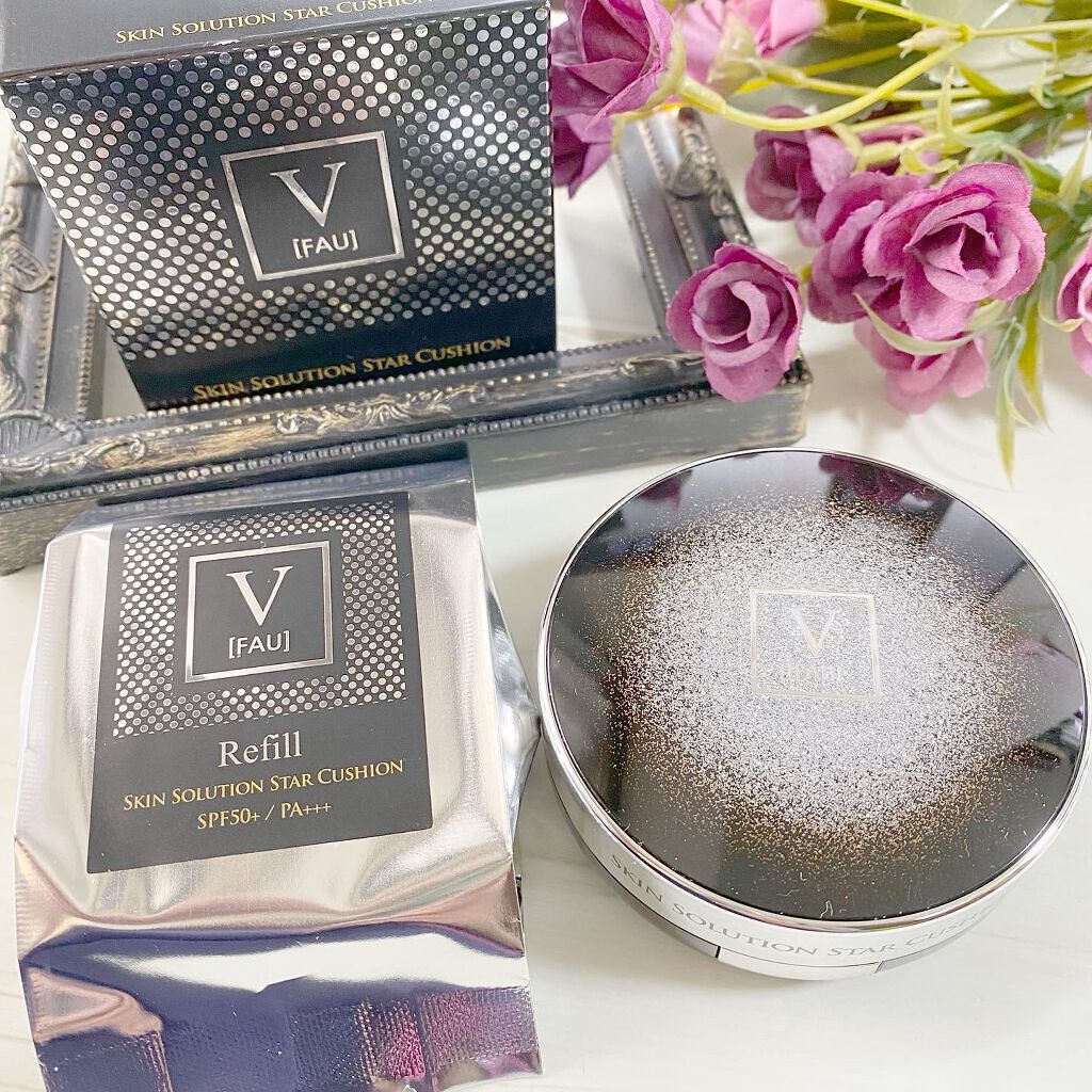 スキンソリューションスタークッション/FAU/クッションファンデーションを使ったクチコミ（2枚目）