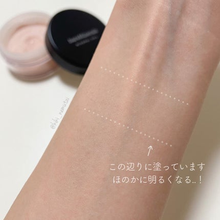 ミネラルベール/bareMinerals/ルースパウダーを使ったクチコミ(4枚目)