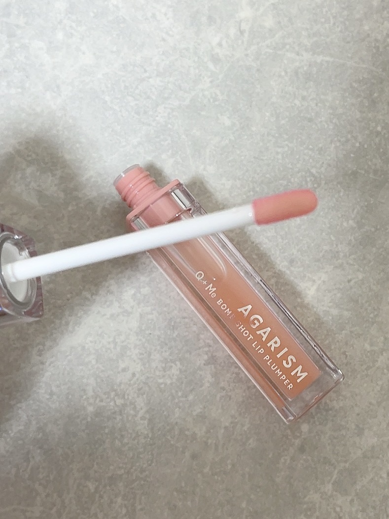 キューミ―ボムショットリッププランパー/AGARISM/リッププランパーを使ったクチコミ（3枚目）