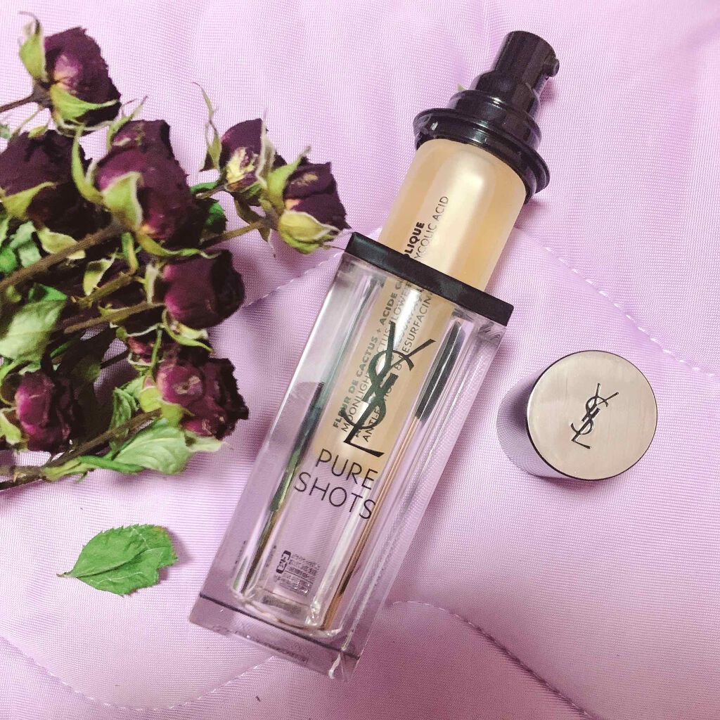 ピュアショット ナイト リチャージセラム/YVES SAINT LAURENT BEAUTE/美容液を使ったクチコミ(2枚目)