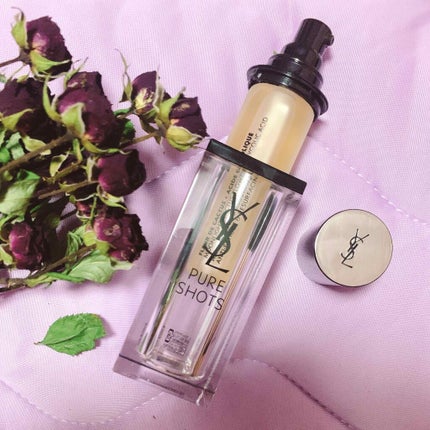 ピュアショット ナイト リチャージセラム/YVES SAINT LAURENT BEAUTE/美容液を使ったクチコミ(2枚目)