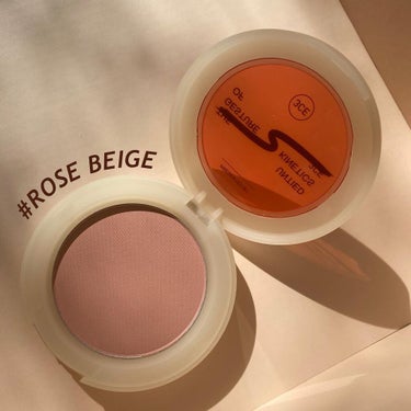 3CE MOOD RECIPE FACE BLUSH  #ROSE BEIGE/3CE/パウダーチークを使ったクチコミ（2枚目）