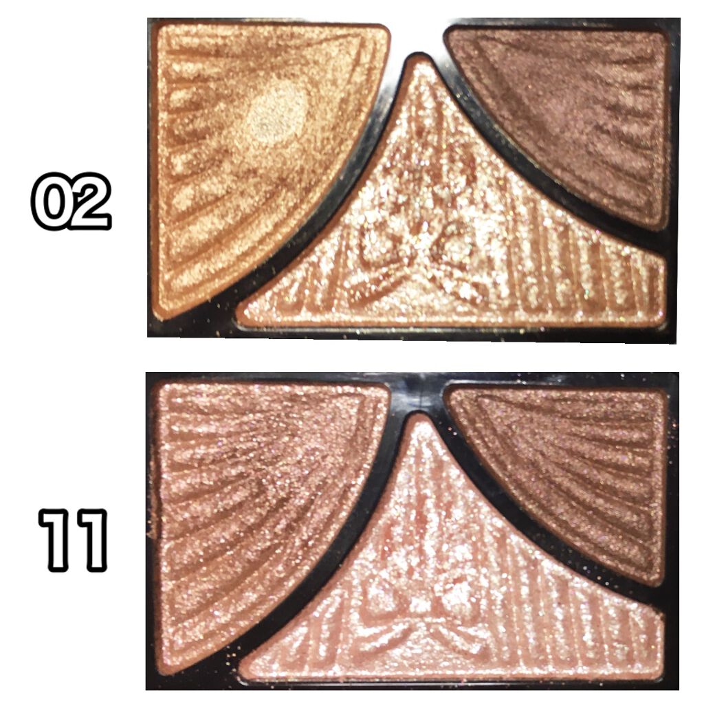 ジューシーピュアアイズ/キャンメイク/アイシャドウパレットを使ったクチコミ（2枚目）