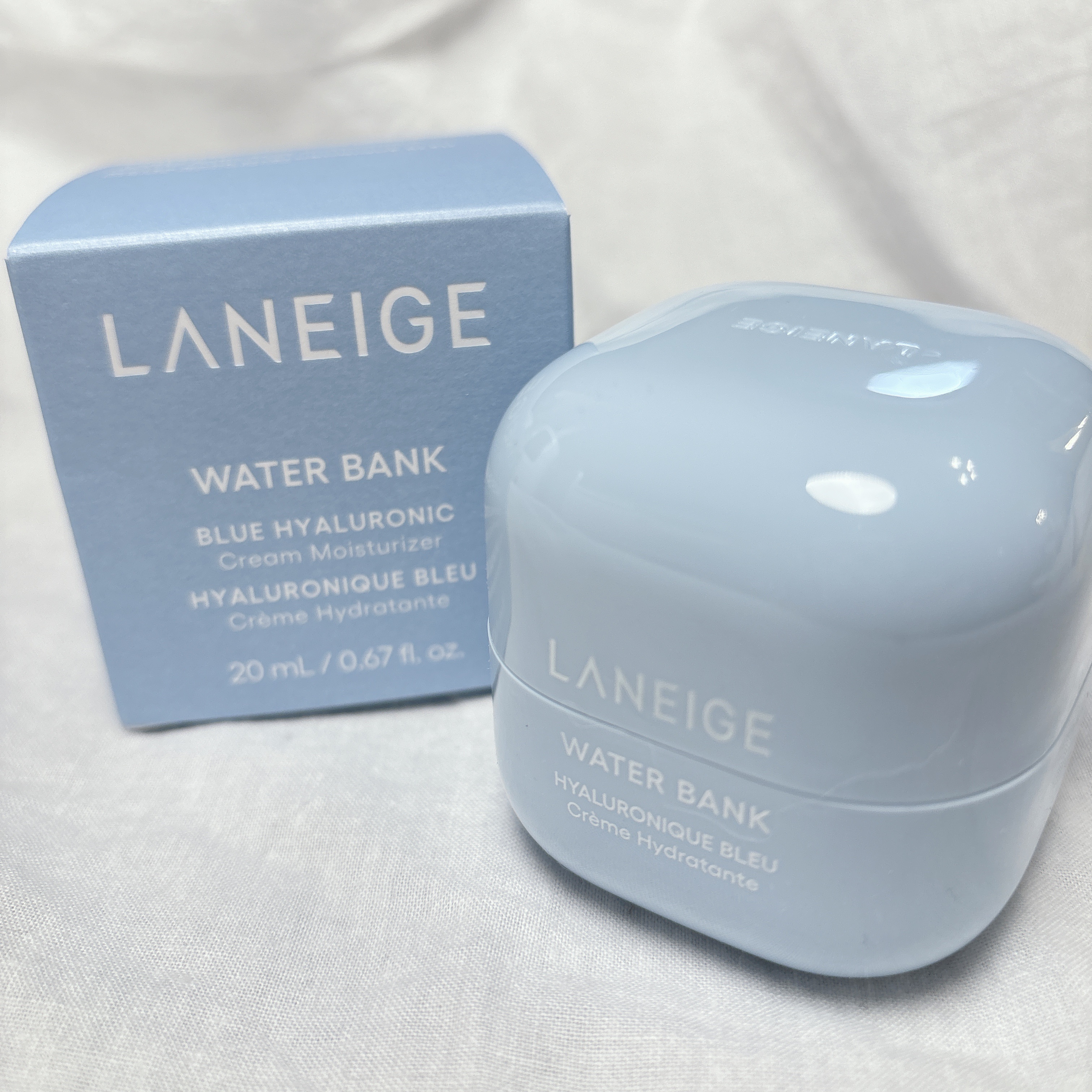 ウォーターバンク モイスチャークリーム/LANEIGE/フェイスクリームを使ったクチコミ（3枚目）
