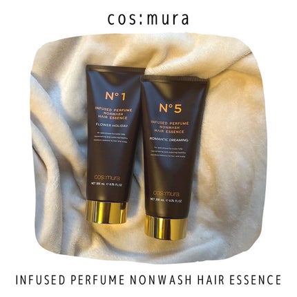 インフューズドパフュームノンウォッシュヘアエッセンス/cos:mura/洗い流すヘアトリートメントを使ったクチコミ(1枚目)