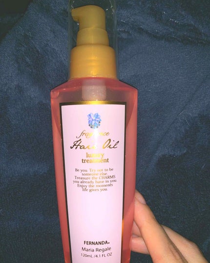フレグランス ヘアオイル マリアリゲル/フェルナンダ/ヘアオイルを使ったクチコミ(1枚目)