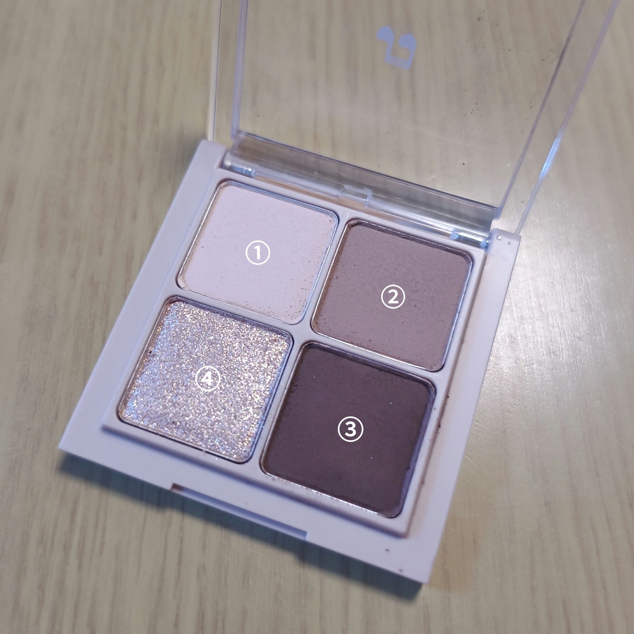 ベターザンアイズ ミュージックシリーズ/rom&nd/アイシャドウパレットを使ったクチコミ（2枚目）