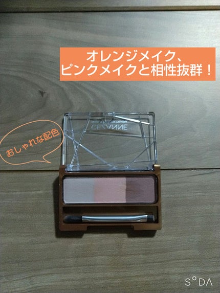 ノーズ&アイブロウパウダー/CEZANNE/パウダーアイブロウを使ったクチコミ(2枚目)