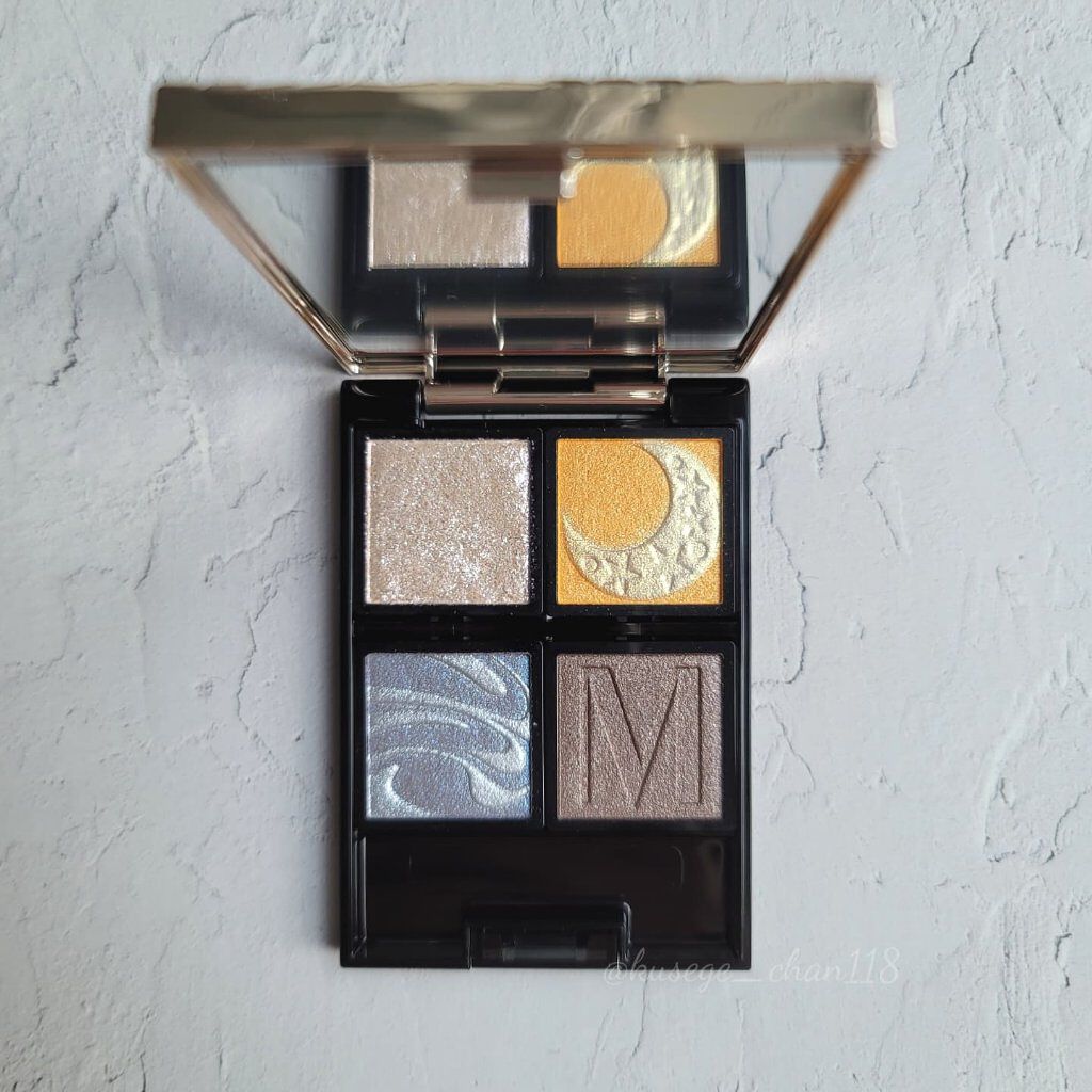 ドラマティックアイカラー (パウダー)/(クリーム)/マキアージュ/アイシャドウパレットを使ったクチコミ（3枚目）