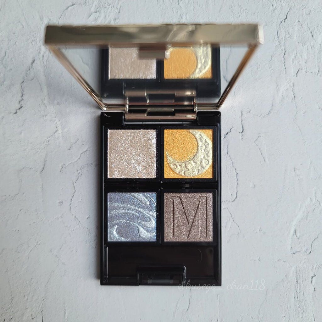 ドラマティックアイカラー (パウダー)/(クリーム)/マキアージュ/アイシャドウパレットを使ったクチコミ(3枚目)