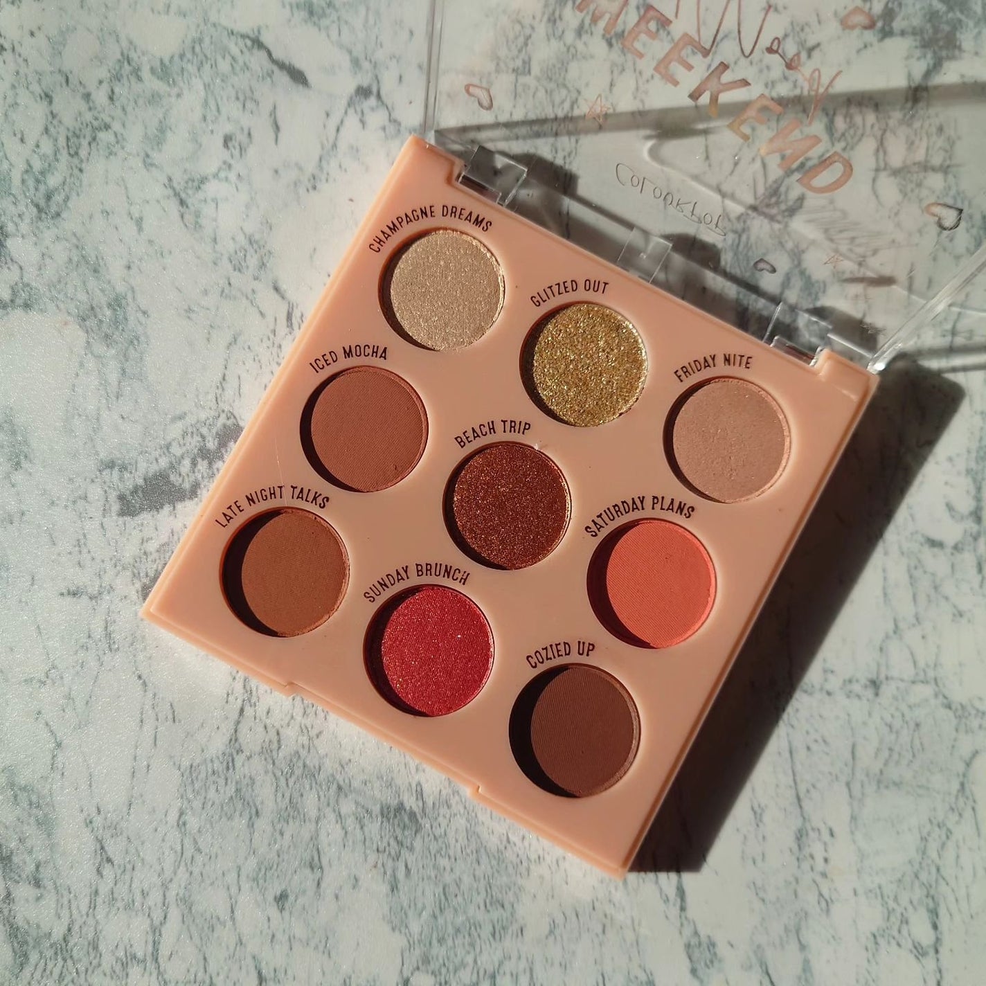 Weekend Mood/ColourPop/アイシャドウパレットを使ったクチコミ(3枚目)