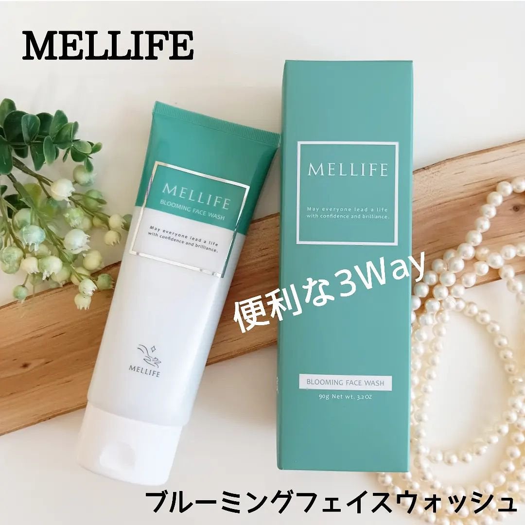 ブルーミングフェイスウォッシュ/MELLIFE/その他洗顔料を使ったクチコミ(1枚目)