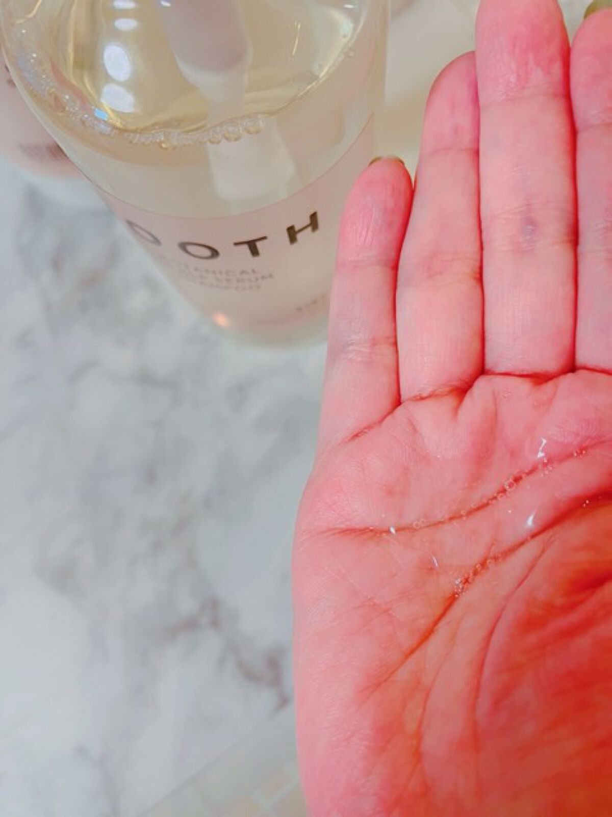 ルース ボタニカルスカルプセラム シャンプー・トリートメント（エアリー） ルース ボタニカルスカルプセラム シャンプー（エアリー）/BOTANIST/市販シャンプーを使ったクチコミ（2枚目）