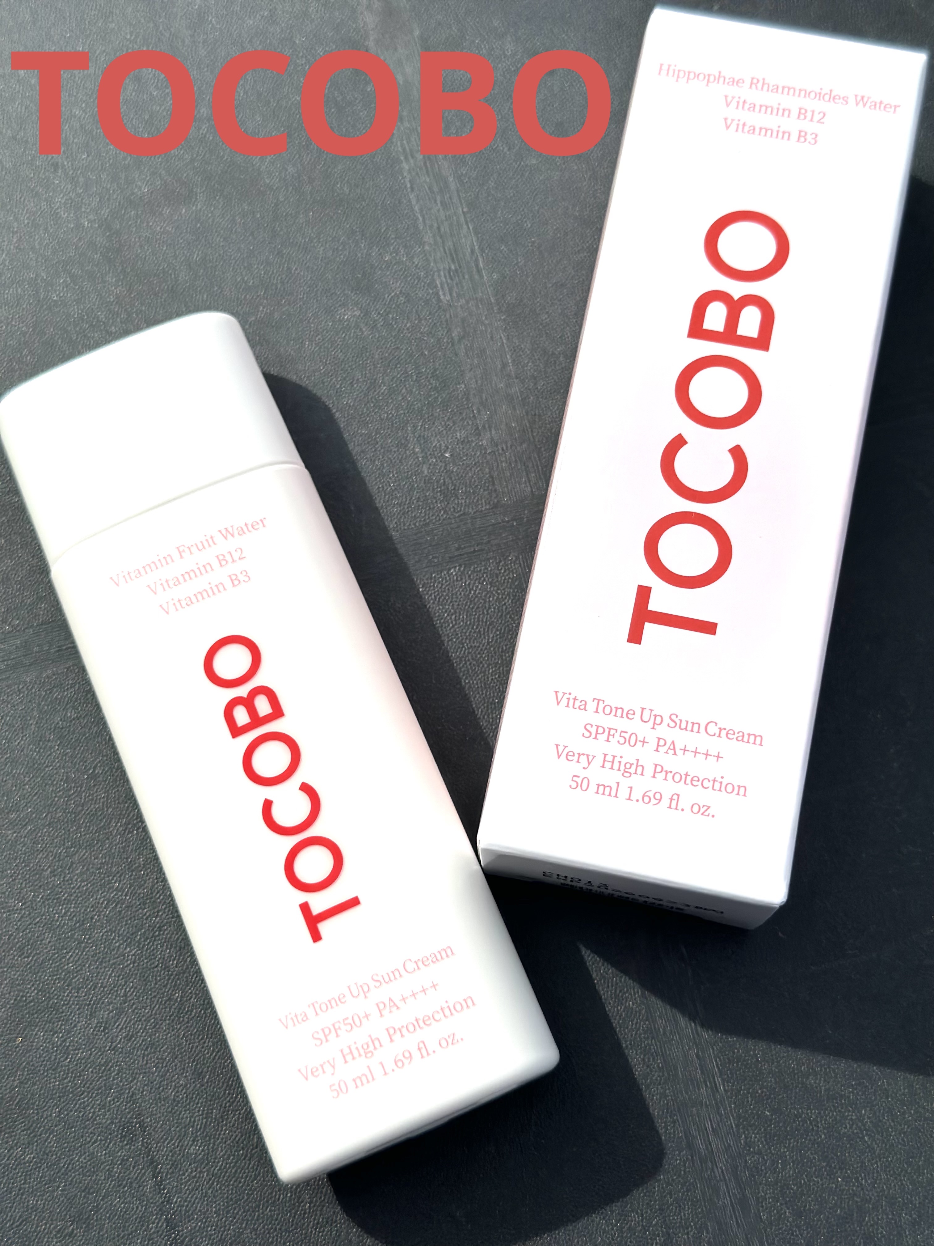 TOCOBO 


こちらはTOCOBO様から商品提供して頂きました


🔸VITAトーンアップサンクリーム

SPF 50+  PA++++      50mL

サラッとみずみずしい使用感で塗った後、肌がしっとりトーンアップしてくれる