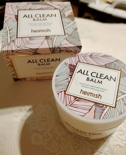 オールクリーンバーム/heimish/クレンジングバームを使ったクチコミ(1枚目)