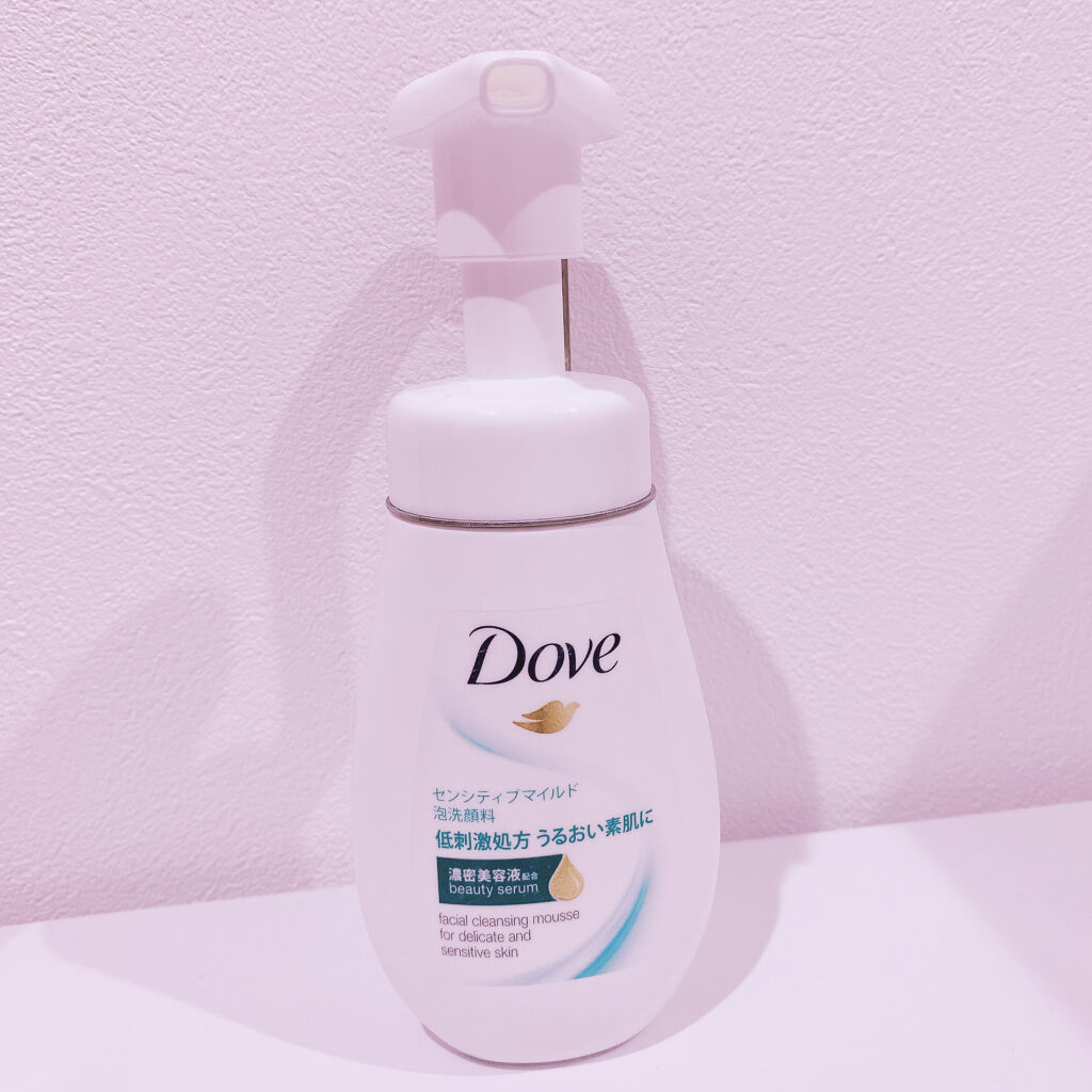 ダヴ センシティブマイルド クリーミー泡洗顔料/ダヴ/泡洗顔を使ったクチコミ（1枚目）