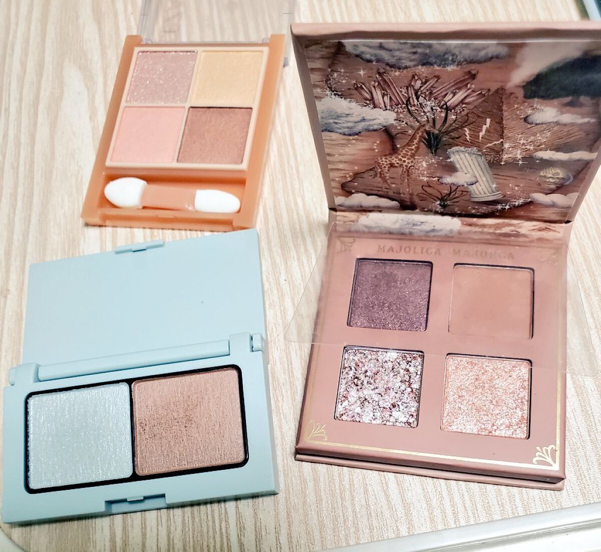 シャドーフラッシュ /MAJOLICA MAJORCA/アイシャドウパレットを使ったクチコミ（1枚目）
