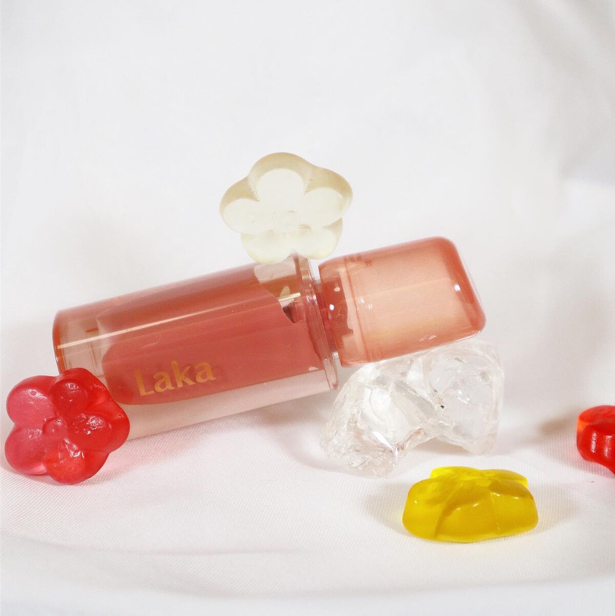 ジェリーイングヌードグロス/Laka/リップグロスを使ったクチコミ（1枚目）