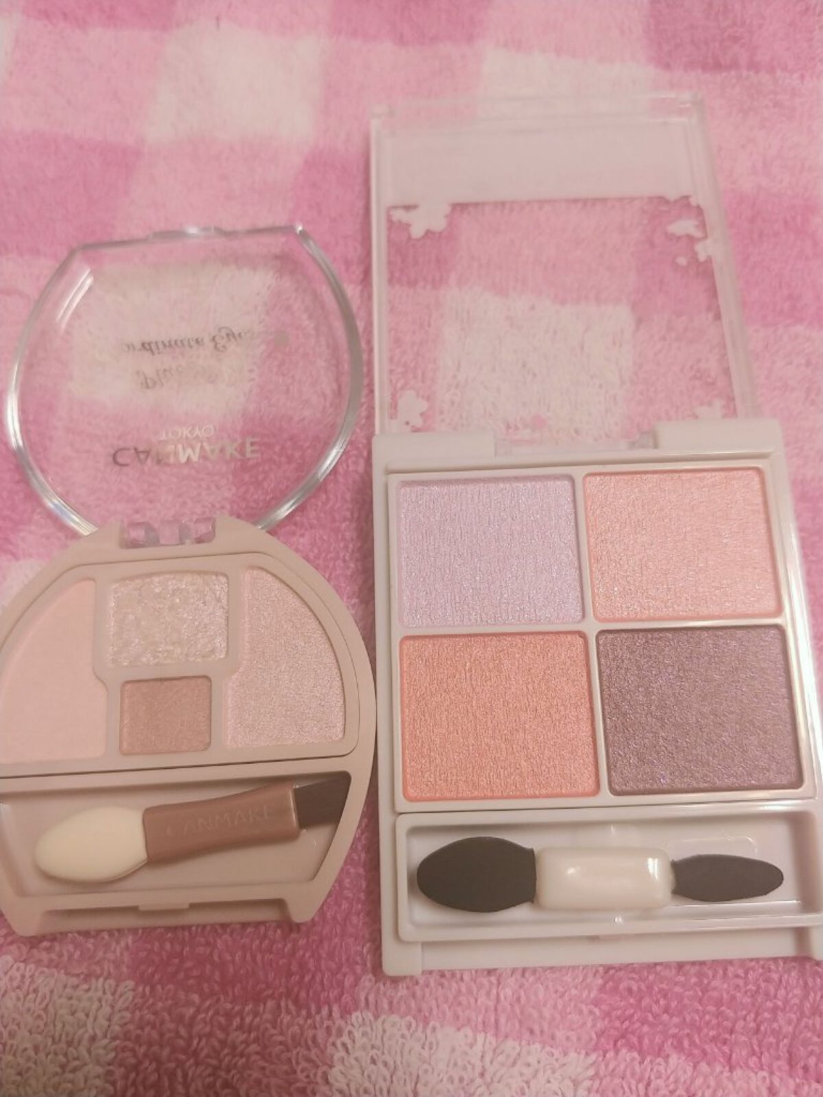 シルキースフレアイズ/キャンメイク/アイシャドウパレットを使ったクチコミ(1枚目)