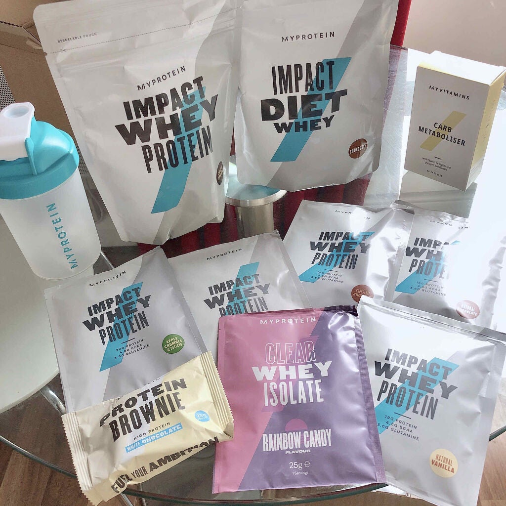 Impact ホエイ プロテイン/MYPROTEIN/ホエイプロテインを使ったクチコミ(2枚目)
