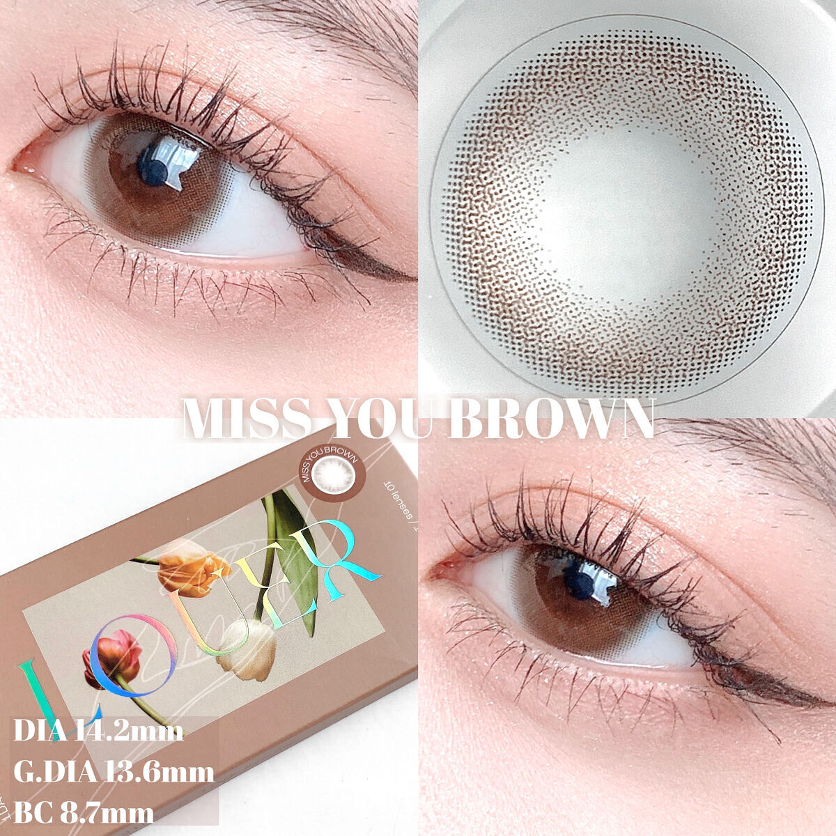 LOUER/LOUER/カラーコンタクトレンズを使ったクチコミ（2枚目）