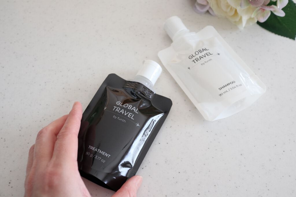 シャンプー／トリートメント/GLOBAL TRAVEL/市販シャンプーを使ったクチコミ（2枚目）