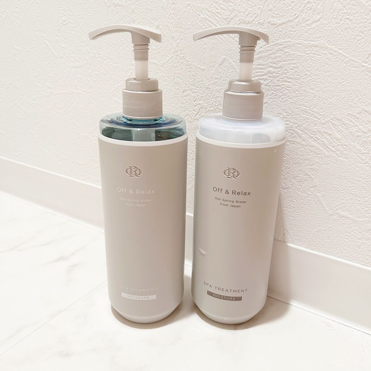 スパ・シャンプー／ヘアトリートメント モイスチャー/Off&Relax/市販シャンプーを使ったクチコミ（1枚目）
