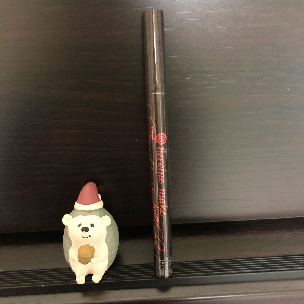 スムースリキッドアイライナー スーパーキープ/ヒロインメイク/リキッドアイライナーを使ったクチコミ（1枚目）