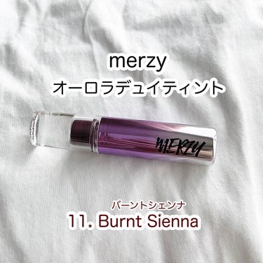 オーロラ デュイ ティント DT11.バーントシエナ/MERZY/口紅を使ったクチコミ（2枚目）