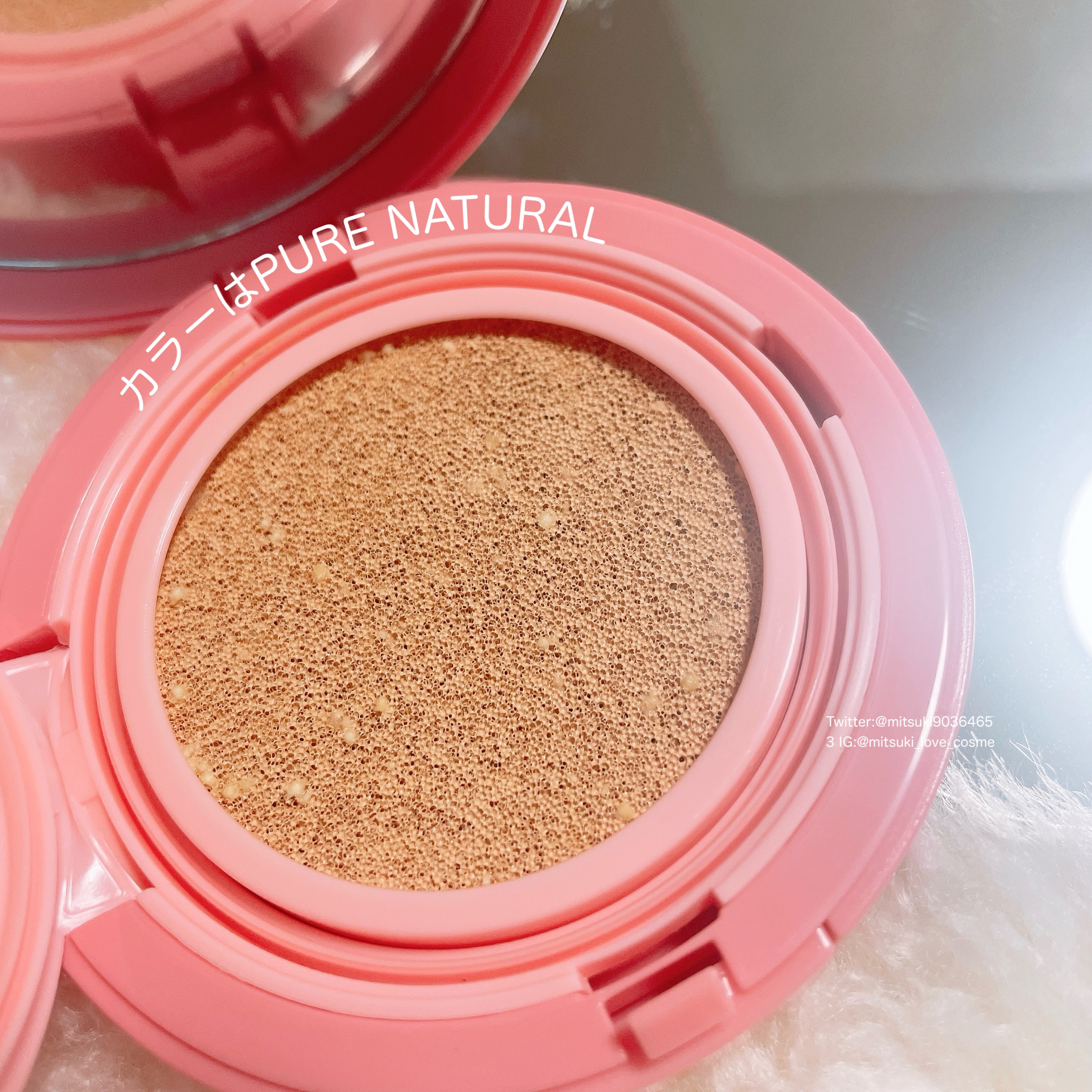  PERFECT RADIANT FIT CICAクッションファンデ P1.PURE NATURAL/PRECIME/クッションファンデーションを使ったクチコミ（3枚目）