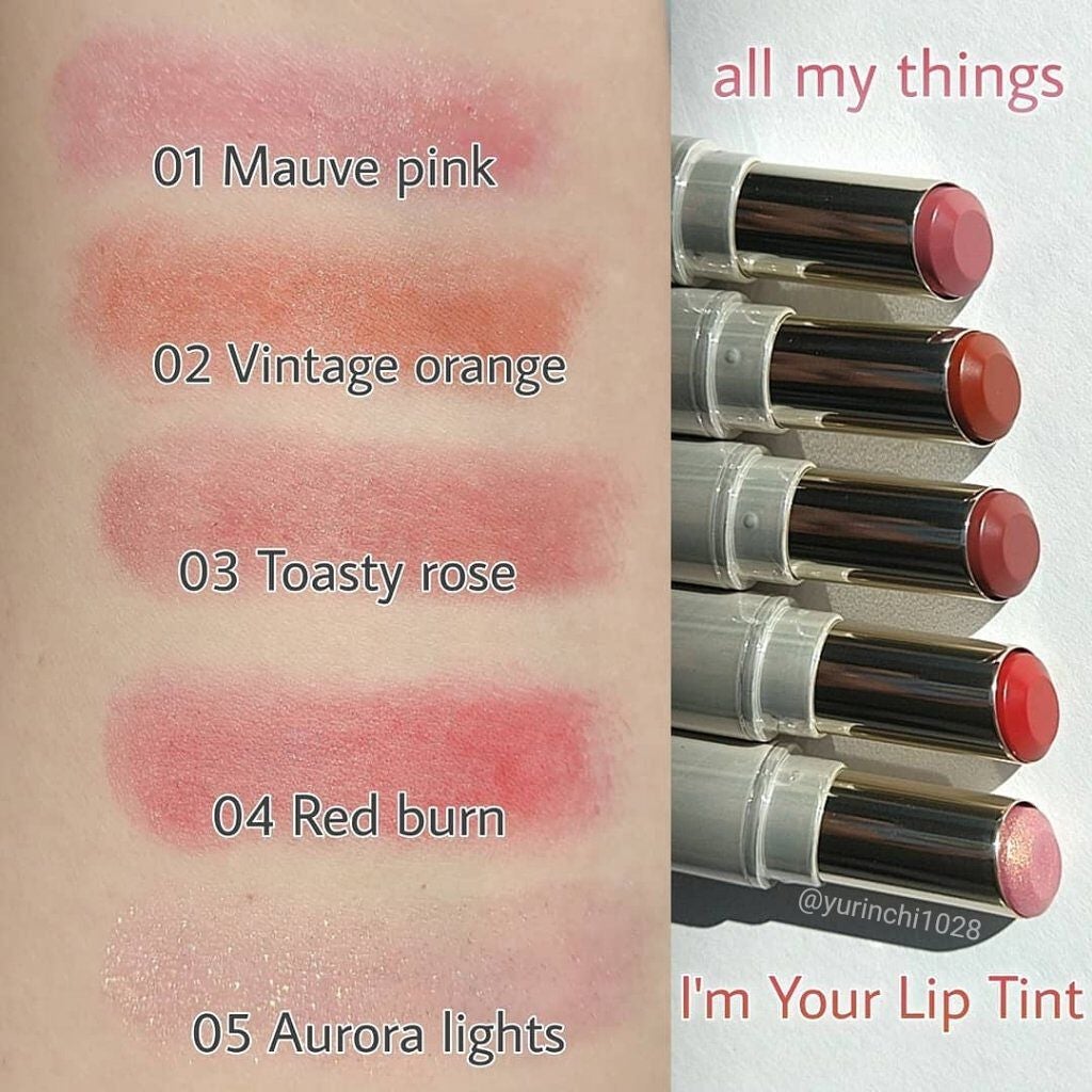 アイムユアリップティント/all my things/リップティントを使ったクチコミ(2枚目)