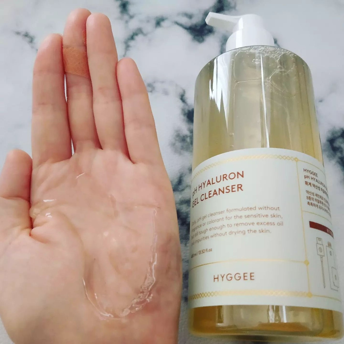 弱酸性ヒアルロンジェルクレンザー/HYGGEE/クレンジングジェルを使ったクチコミ(4枚目)