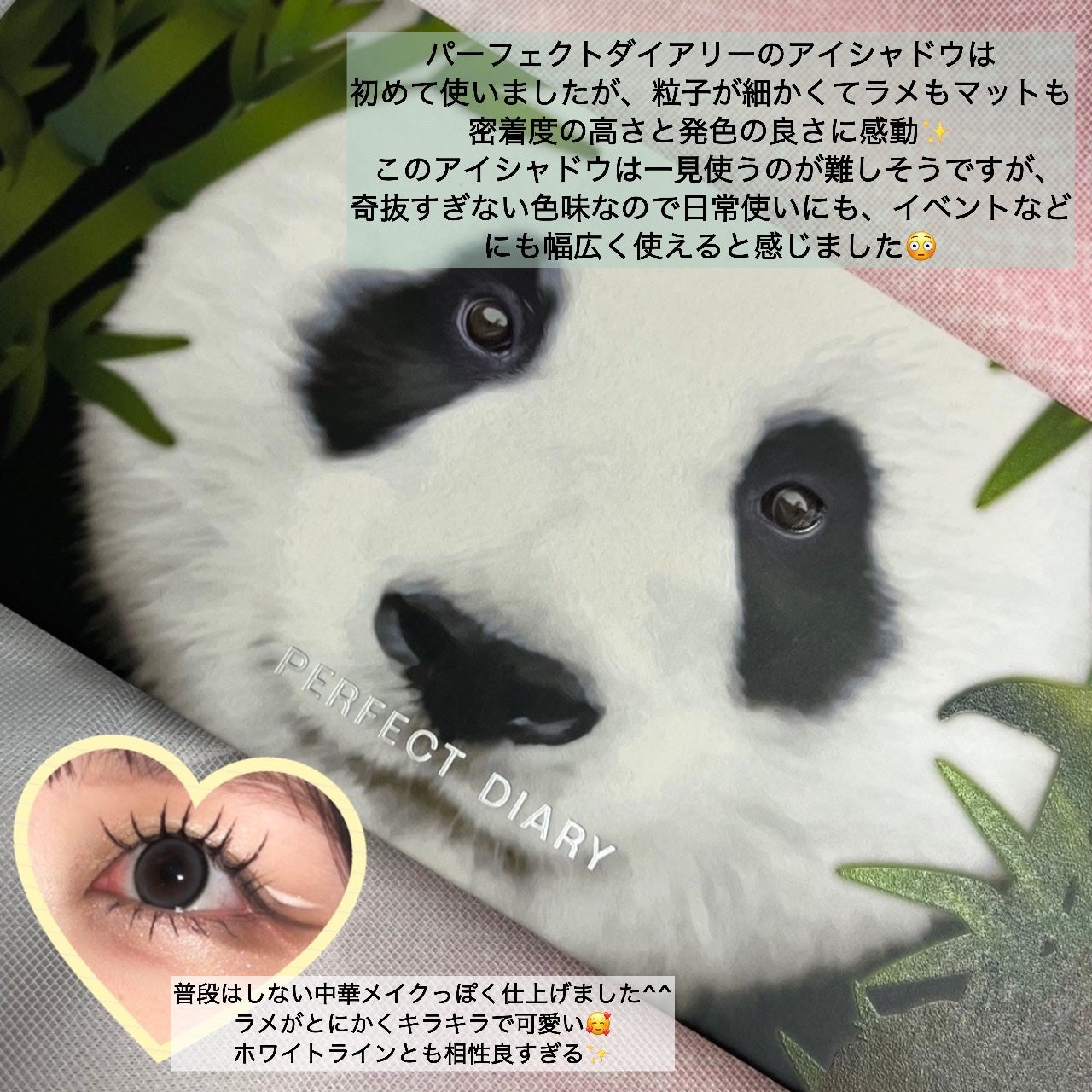 エクスプローラ12色 動物アイシャドウパレット/PERFECT DIARY/アイシャドウパレットを使ったクチコミ(4枚目)