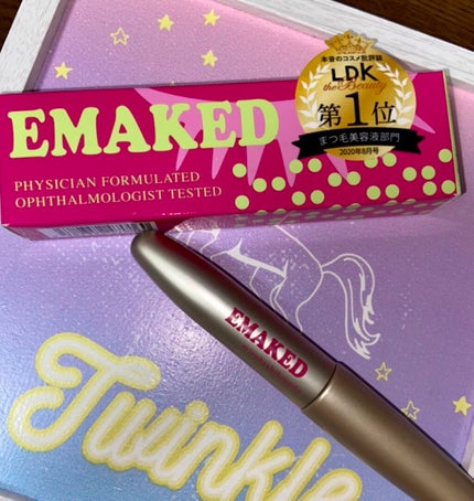 EMAKED(エマーキット)/水橋保寿堂製薬/まつげ美容液を使ったクチコミ(1枚目)
