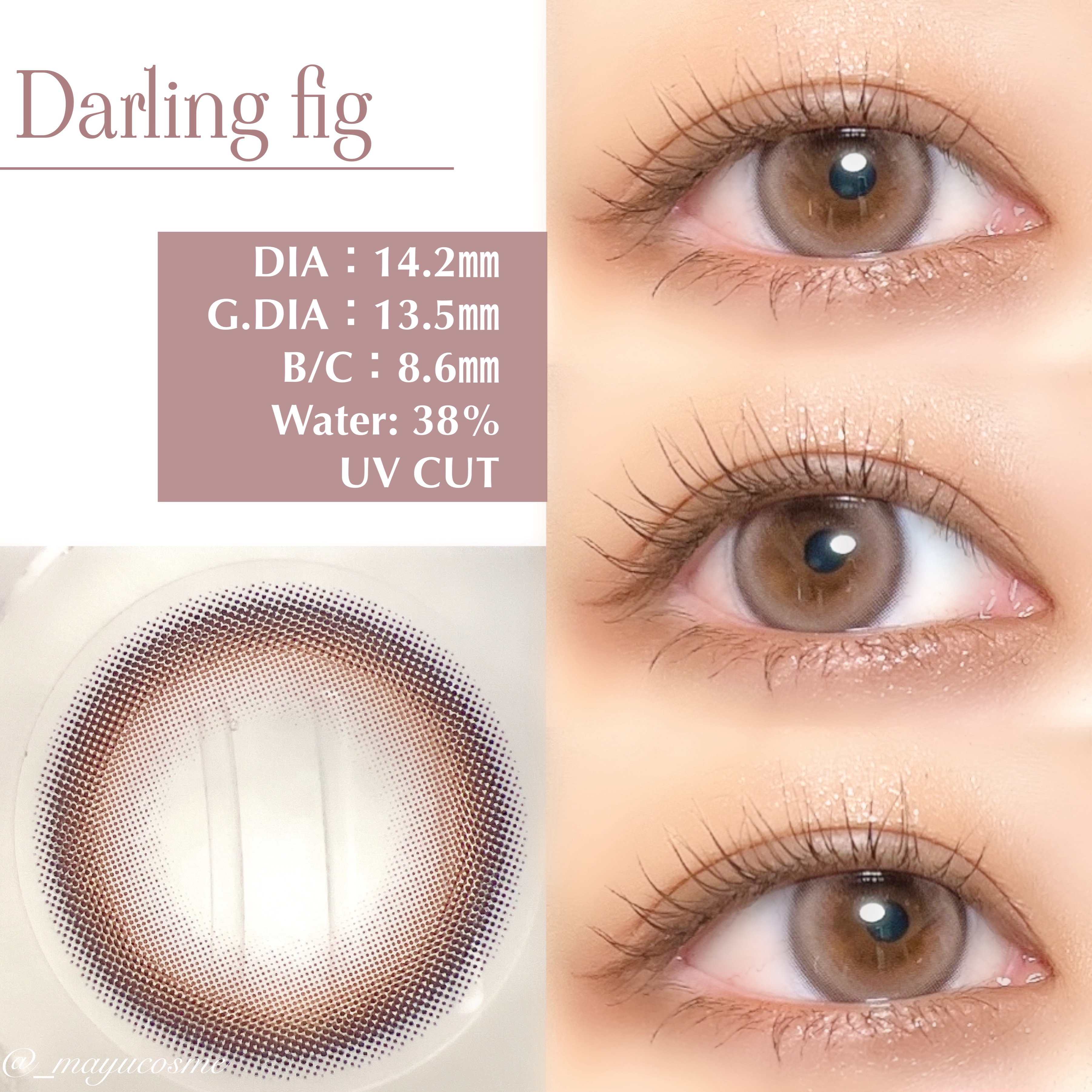 melotte 1day/melotte/ワンデー（１DAY）カラコンを使ったクチコミ（2枚目）