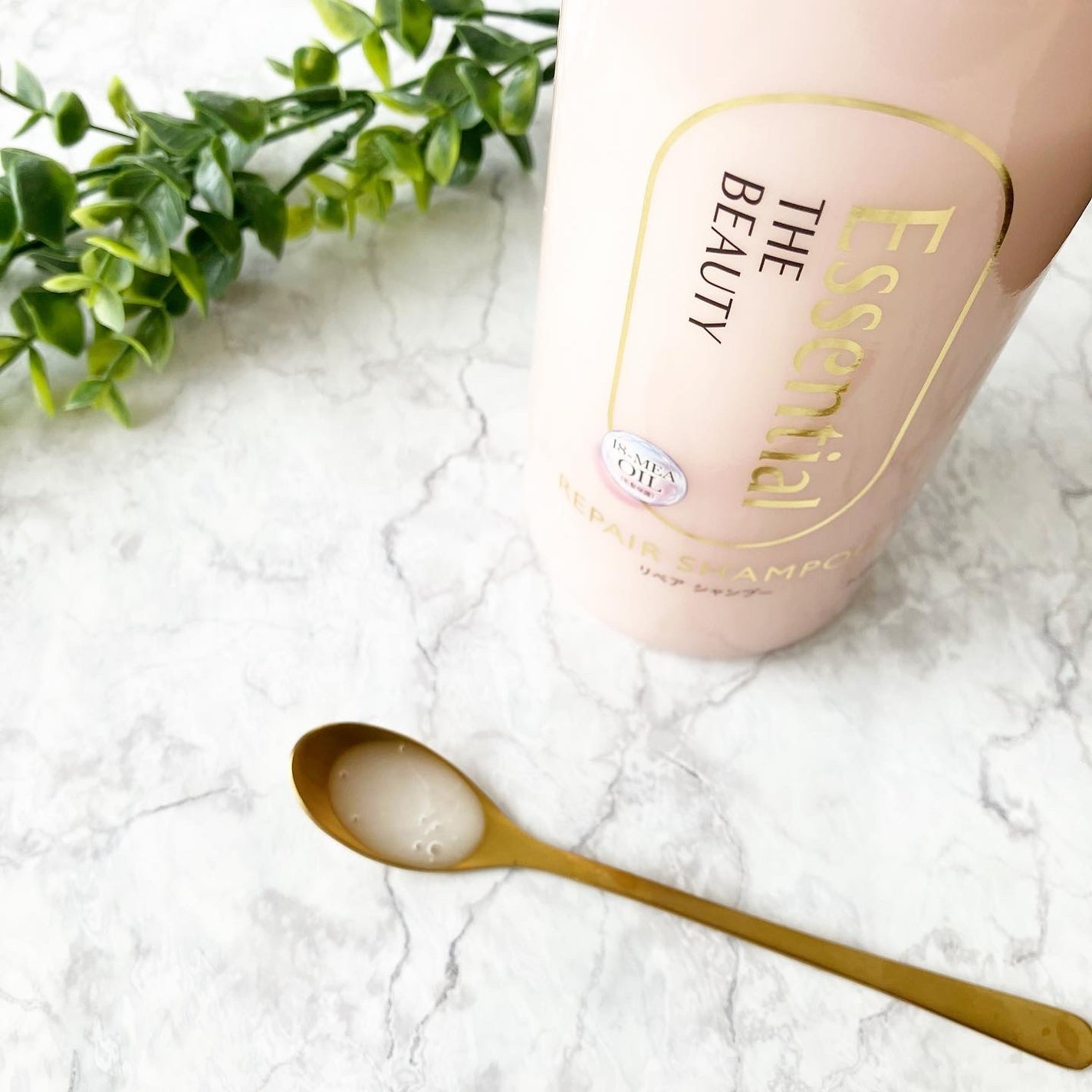 ザビューティ リペアシャンプー・コンディショナー/エッセンシャル/市販シャンプーを使ったクチコミ(2枚目)