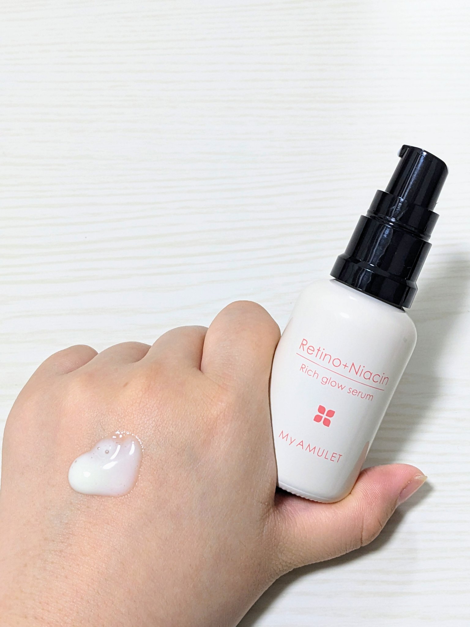 リッチグロウセラム/My AMULET/美容液を使ったクチコミ（3枚目）