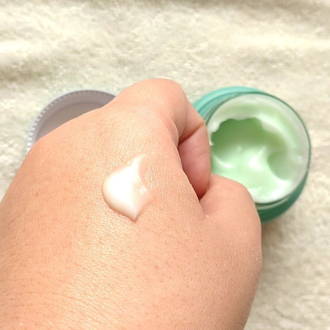 カラーフードシリーズグリーングロウアップクリーム/Tovegan/フェイスクリームを使ったクチコミ(3枚目)