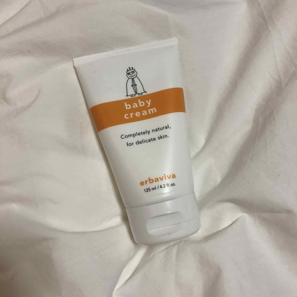 ベビークリーム/エルバビーバ/ボディクリームを使ったクチコミ（1枚目）