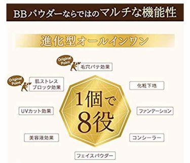 ミネラルBBパウダー BU（ブライトアップ） 通常版（本体）/毛穴パテ職人/プレストパウダーを使ったクチコミ（3枚目）