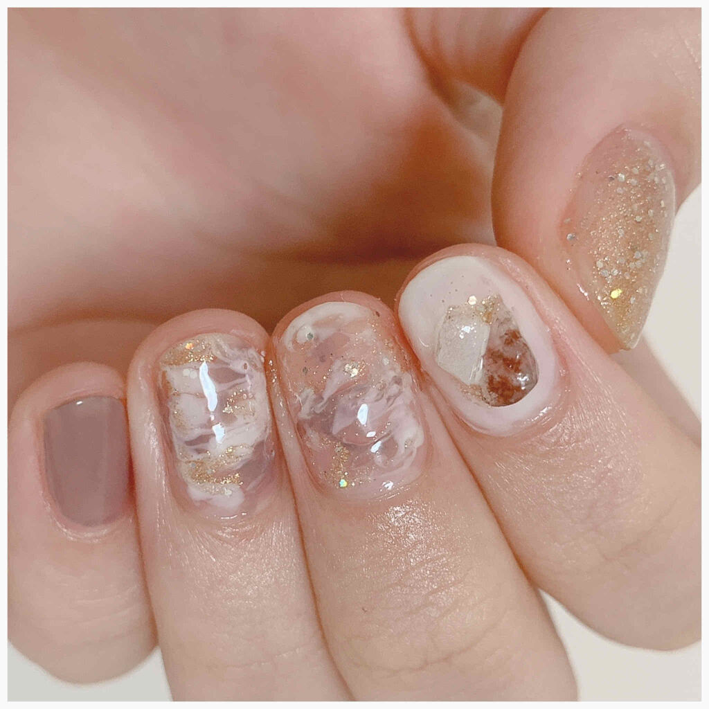 AC クイックドライベース＆ハードナー/AC MAKEUP/ネイルベースコートを使ったクチコミ（2枚目）