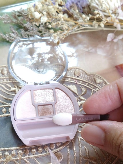 プランぷくコーデアイズ/キャンメイク/パウダーアイシャドウを使ったクチコミ(2枚目)