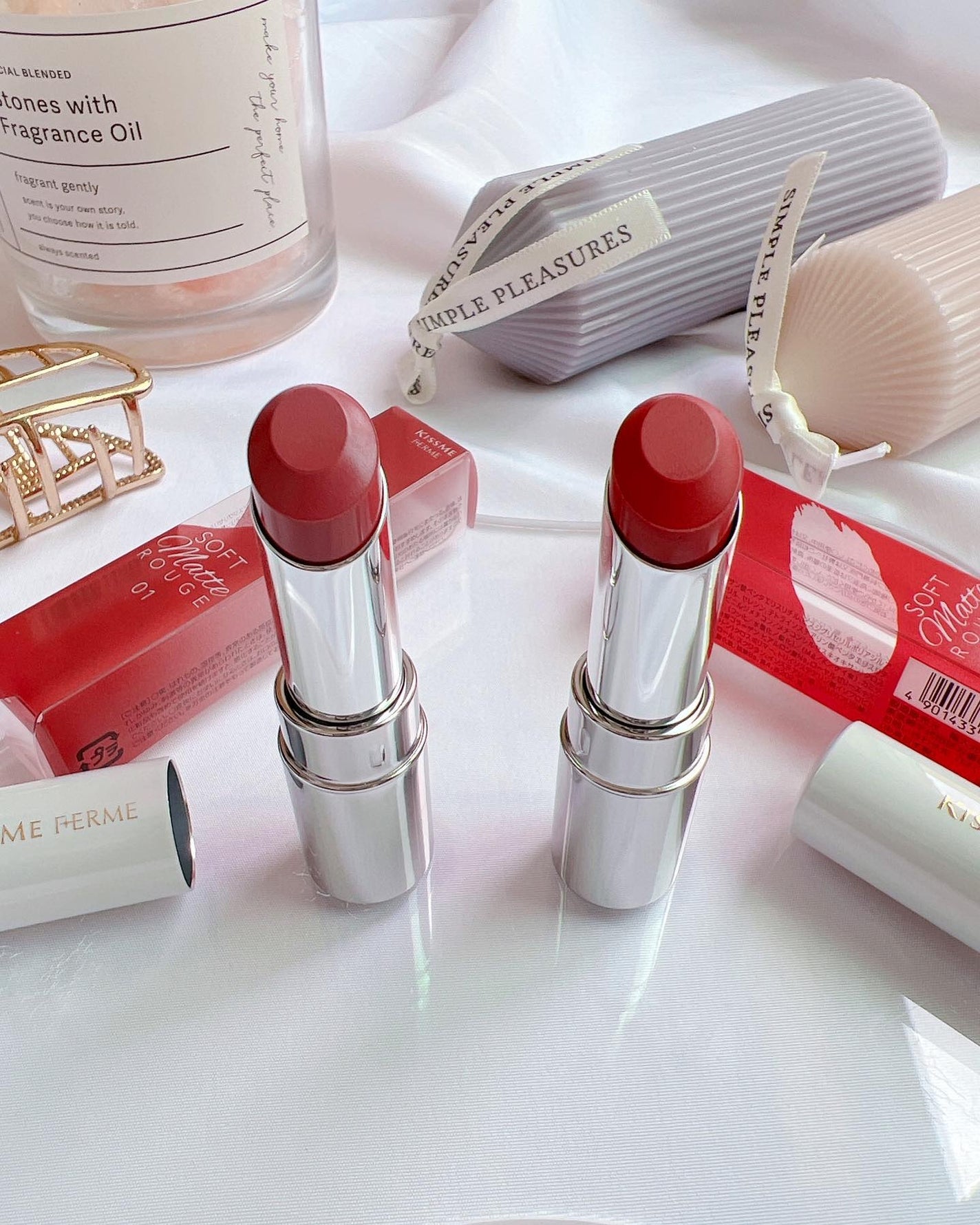 ソフトマットルージュ/キスミー フェルム/口紅を使ったクチコミ(4枚目)