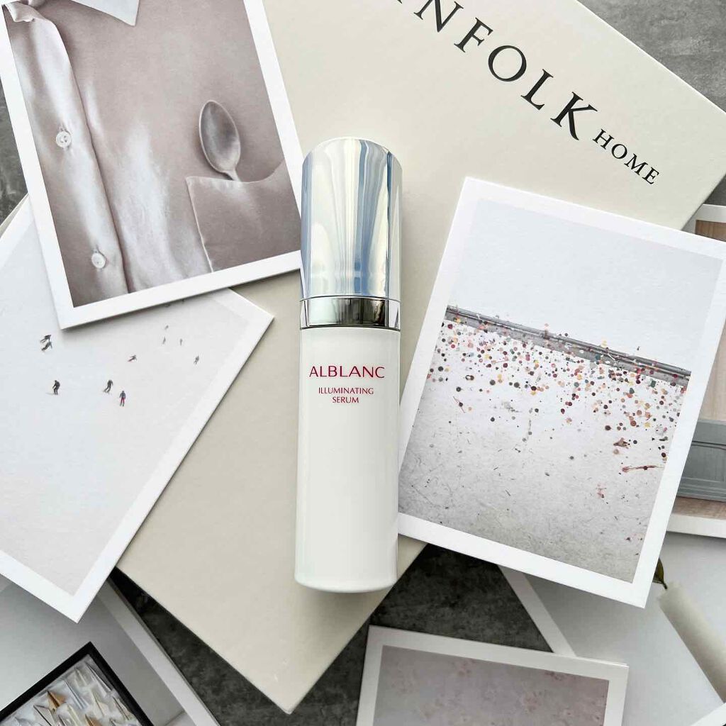 イルミネイティング セラム 40g/ALBLANC/美容液を使ったクチコミ（1枚目）