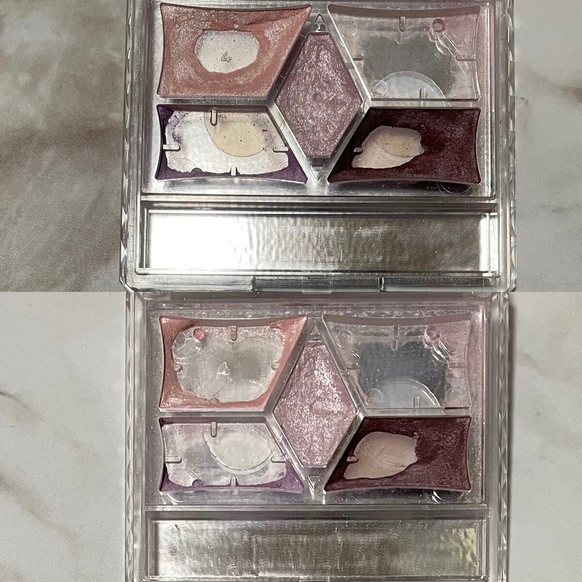 スキニーリッチシャドウ/excel/アイシャドウパレットを使ったクチコミ(3枚目)