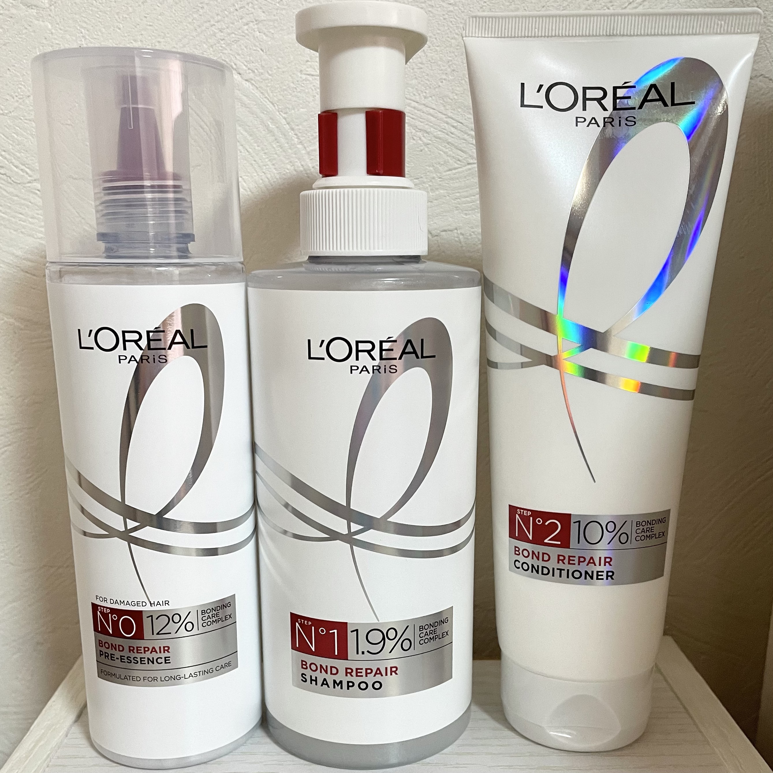 ロレアル パリ ボンド リペア シャンプー／コンディショナー/ロレアル パリ/市販シャンプーを使ったクチコミ（2枚目）